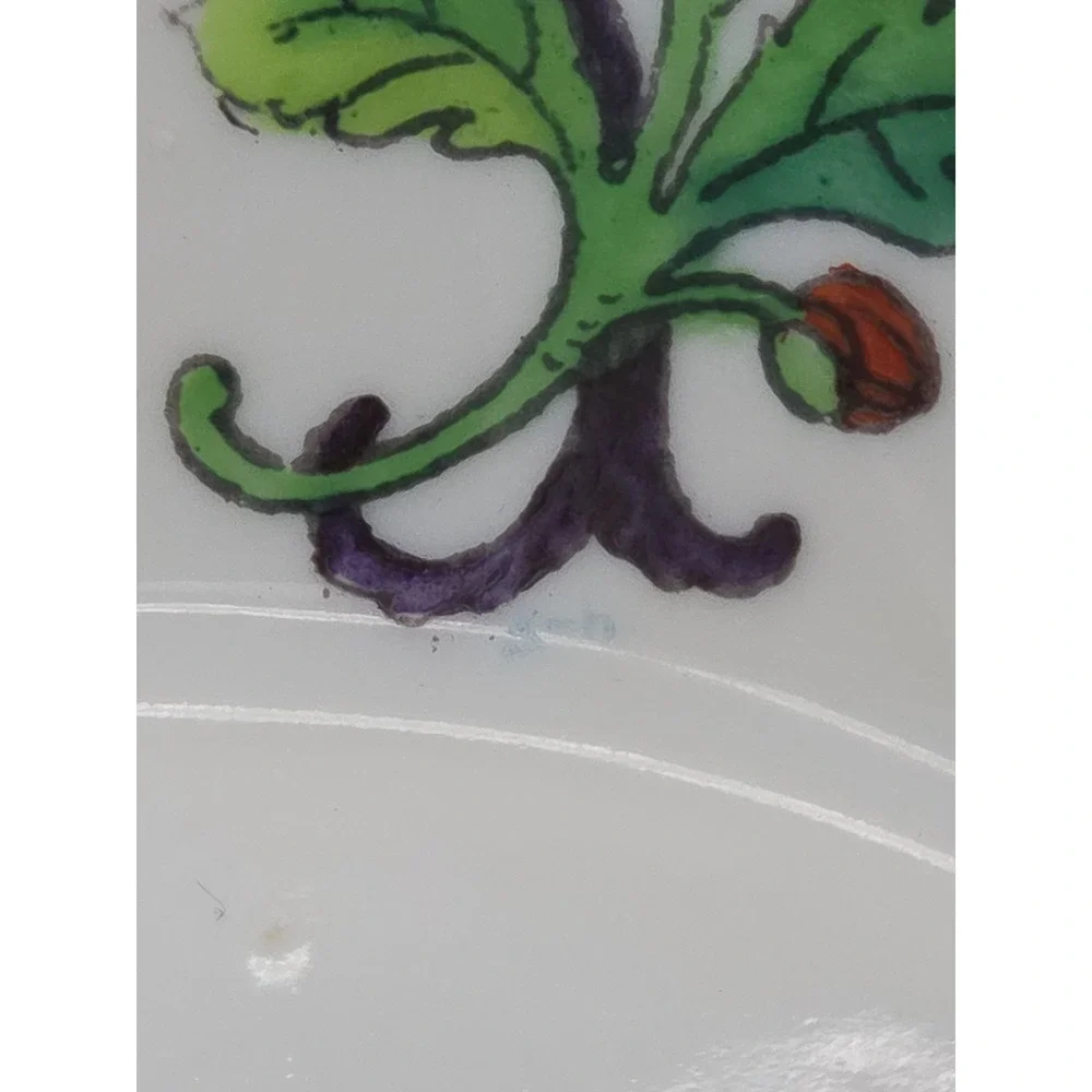 Antique Pickard China Bird of Paradise Footed Bowl Signed J Stein 1912 Mint Gold